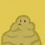 a very fat gourmand