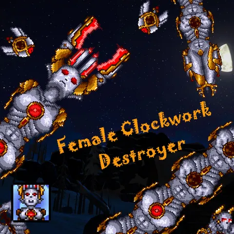 Clockwork Female Destroyer