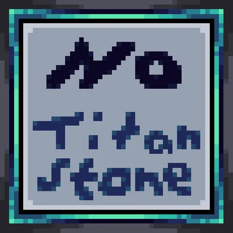"Dark & Blue Titanium" without Titanstone