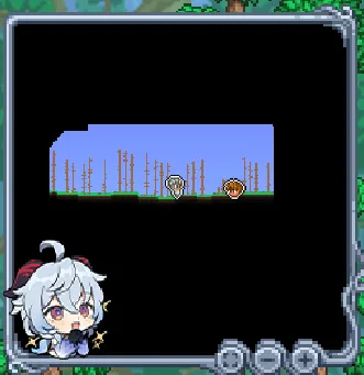 Ganyu Default Minimap Border Genshin Impact Anime screenshot 1