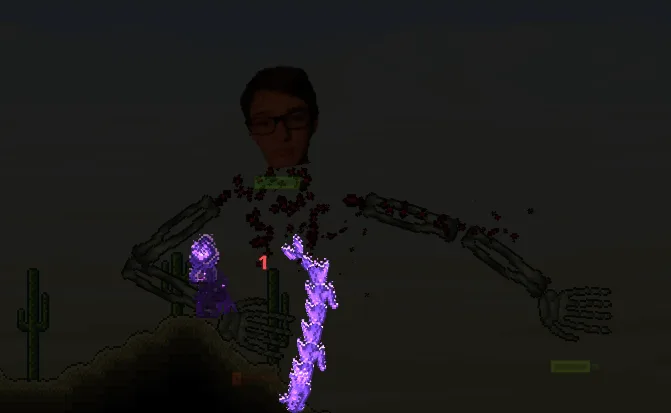 Jacob as Skeletron screenshot 3