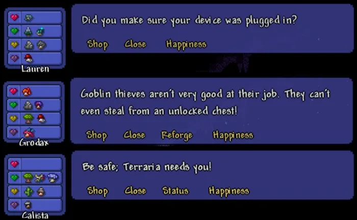 NPC Happiness Portraits screenshot 2