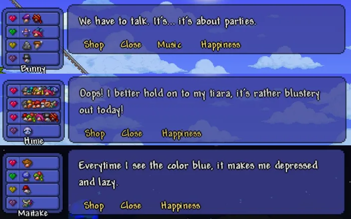 NPC Happiness Portraits screenshot 3