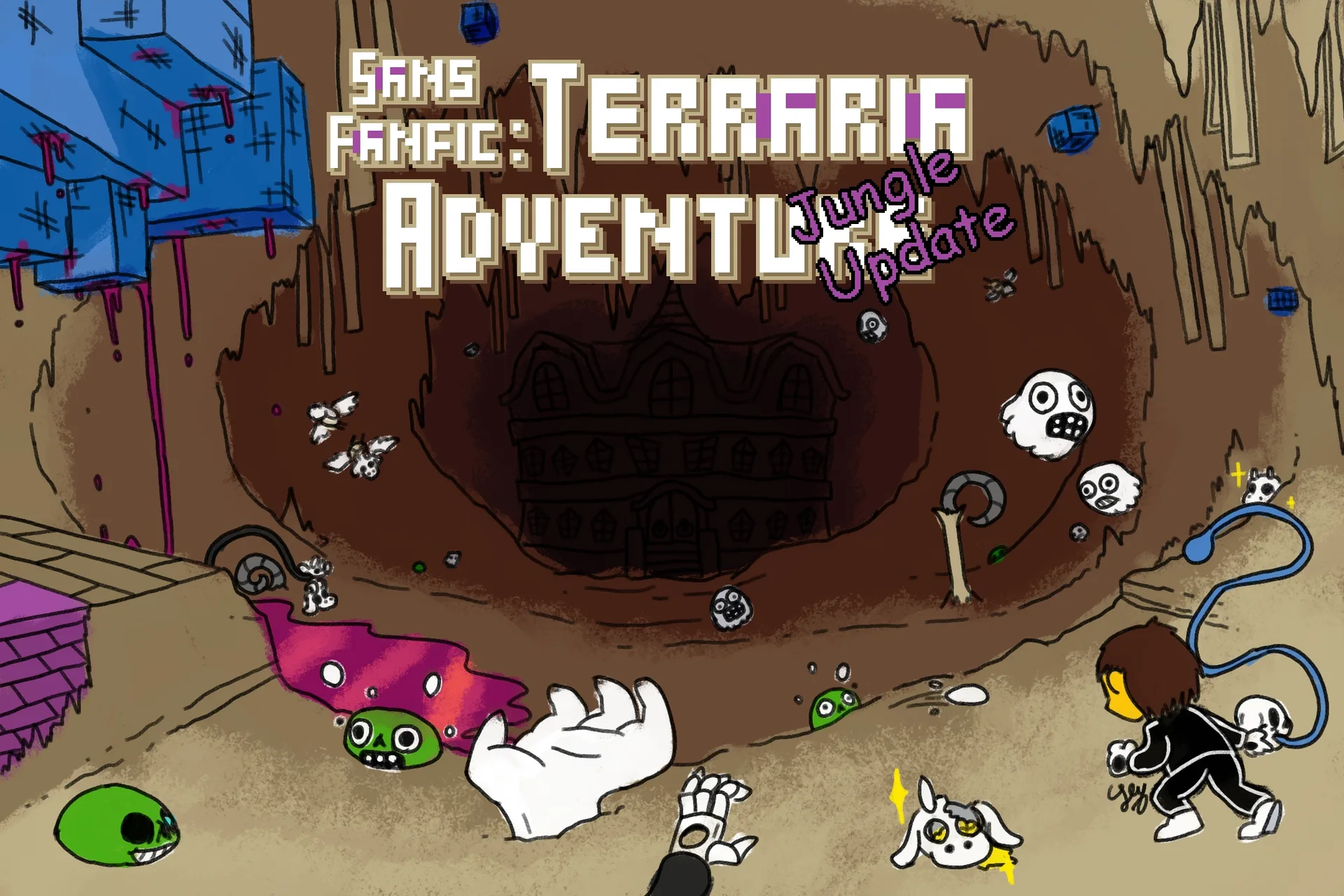 Sans Fanfic: Terraria Adventure screenshot 2